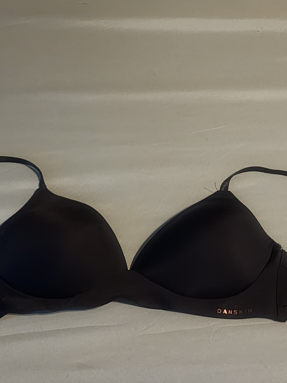 Danskin Women's Black Smooth T-Shirt Bra